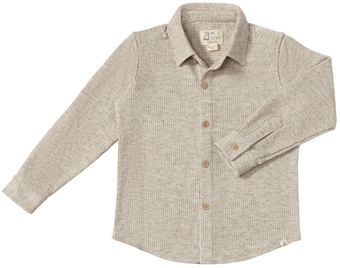 Columbia jersey shirt- Heathered biscuit