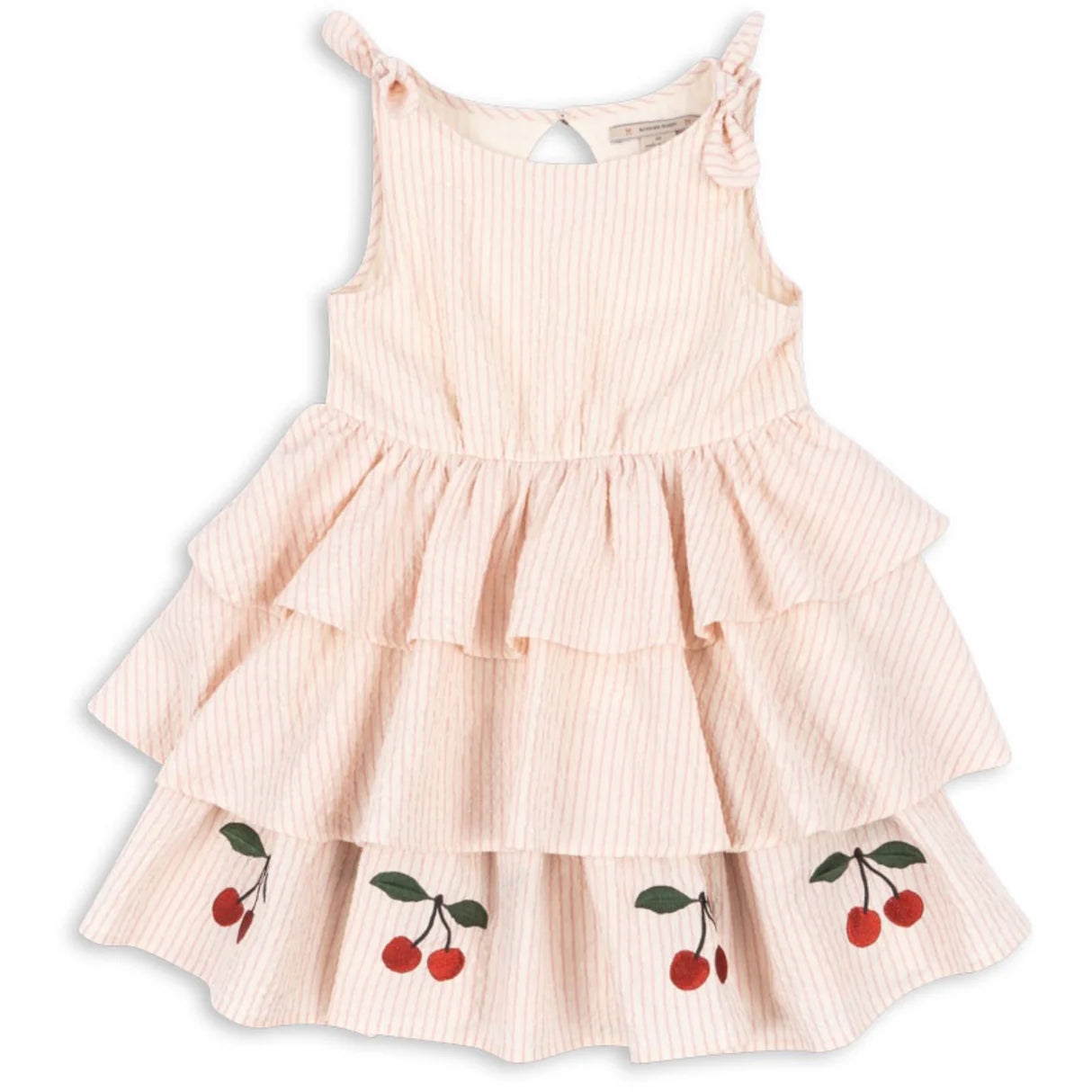 Peony Stripe Ellie Dress Gots - Konges Sløjd