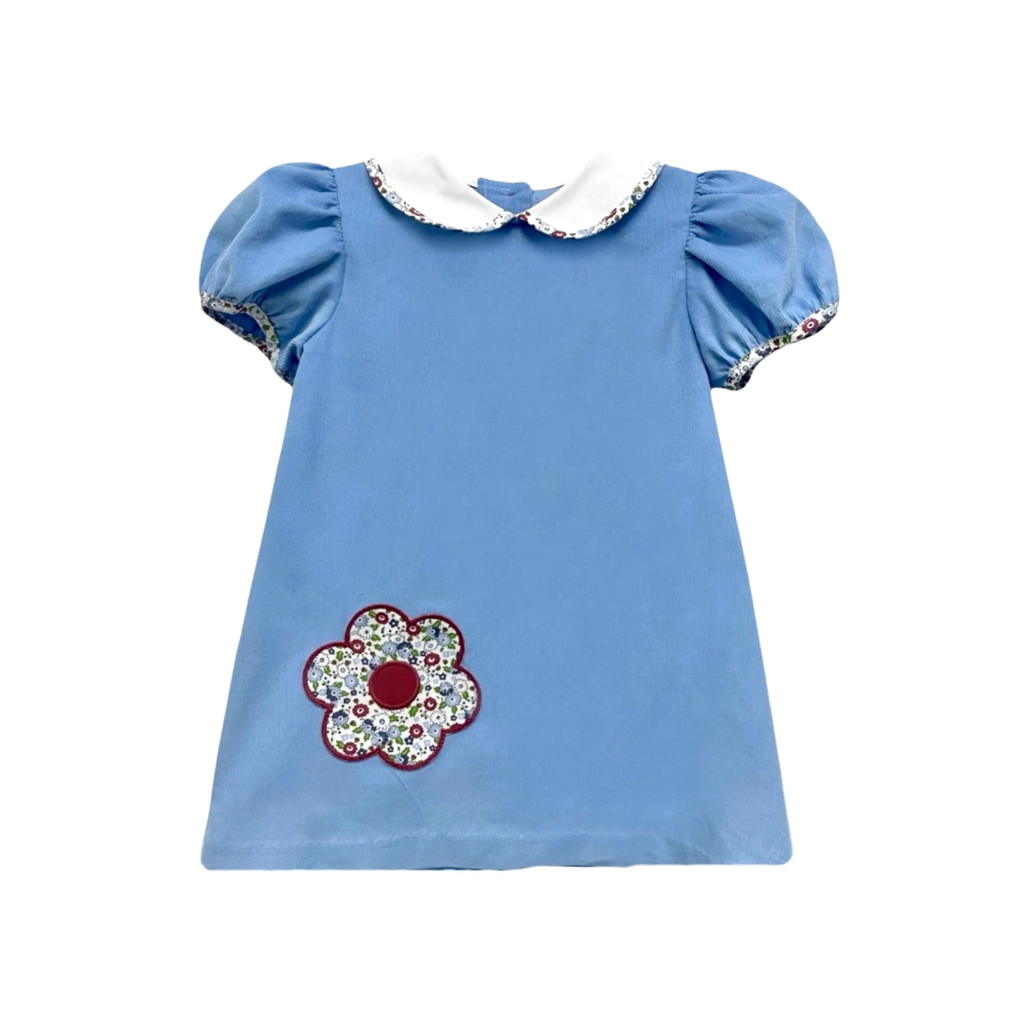 Bellfield Garland Dress- Periwinkle Cord