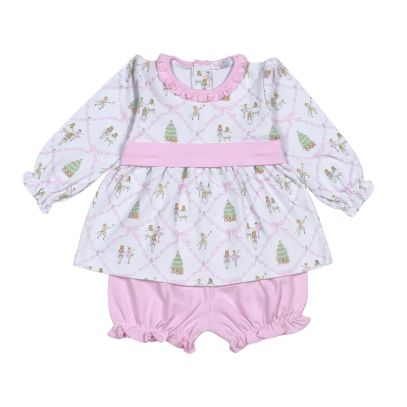 Nutcracker Pima Bloomers Set