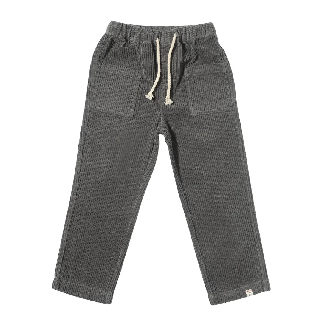 frigat chunky cord pants-grey