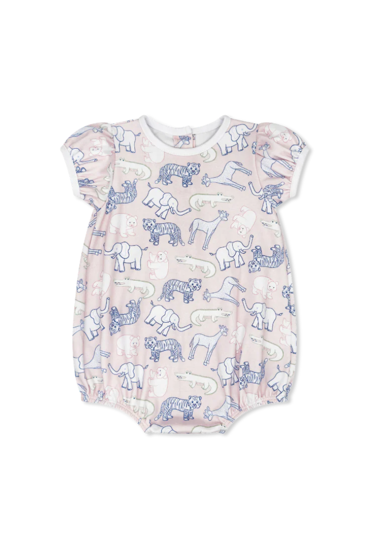Pink Animal Bubble - Lullaby Set