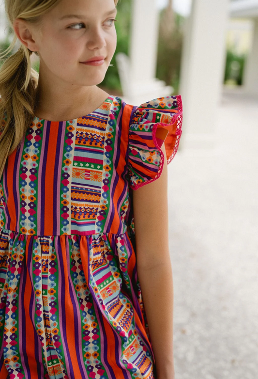 Bella Stripes Dress - Briton Court