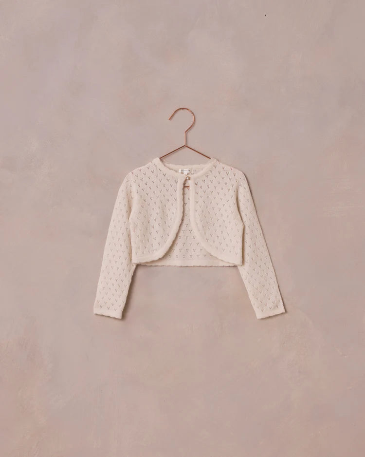 Bolero Sweater - Ivory - Noralee