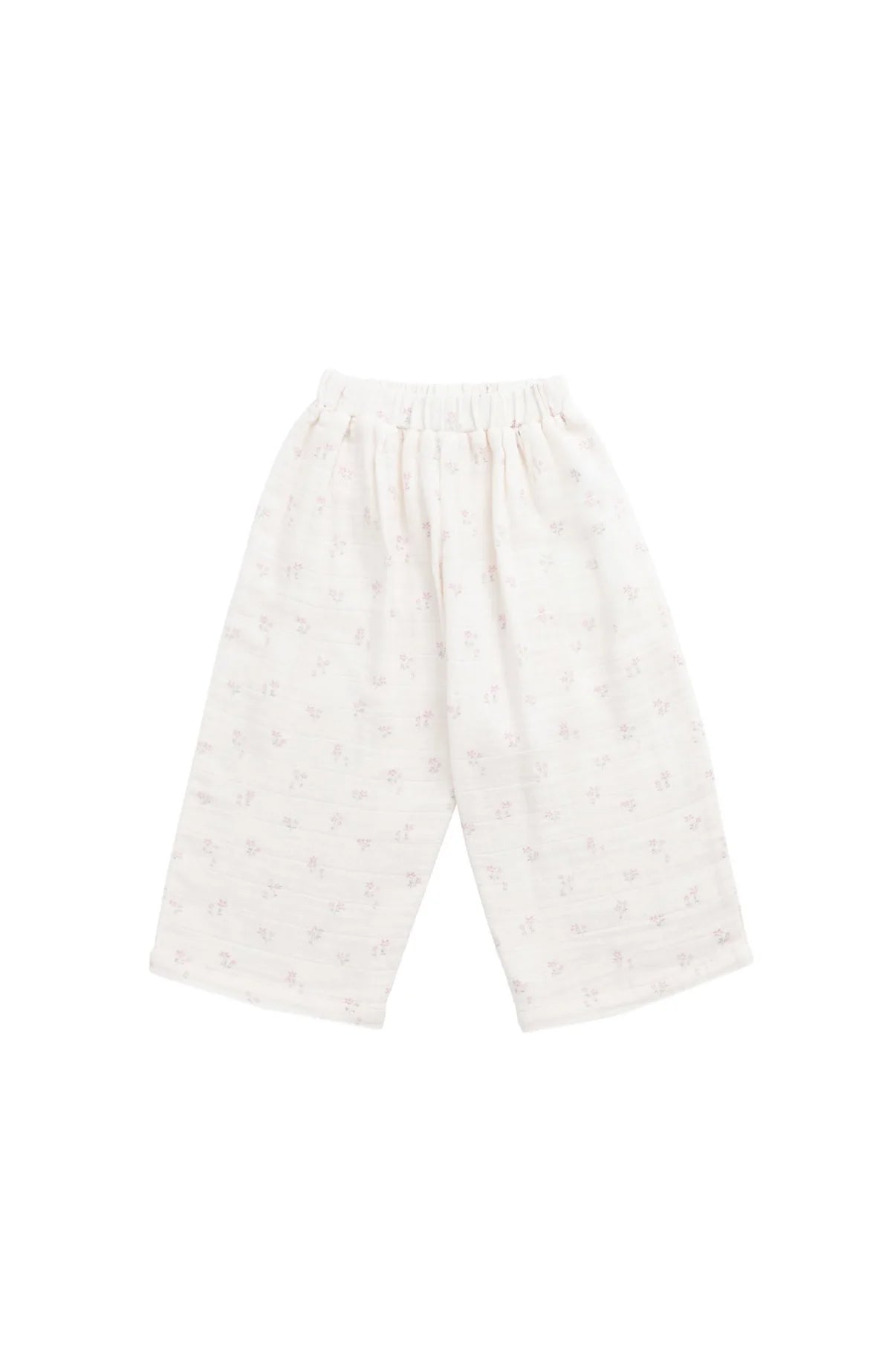 Organic Cotton Muslin Odette Pant - Pauline Pink