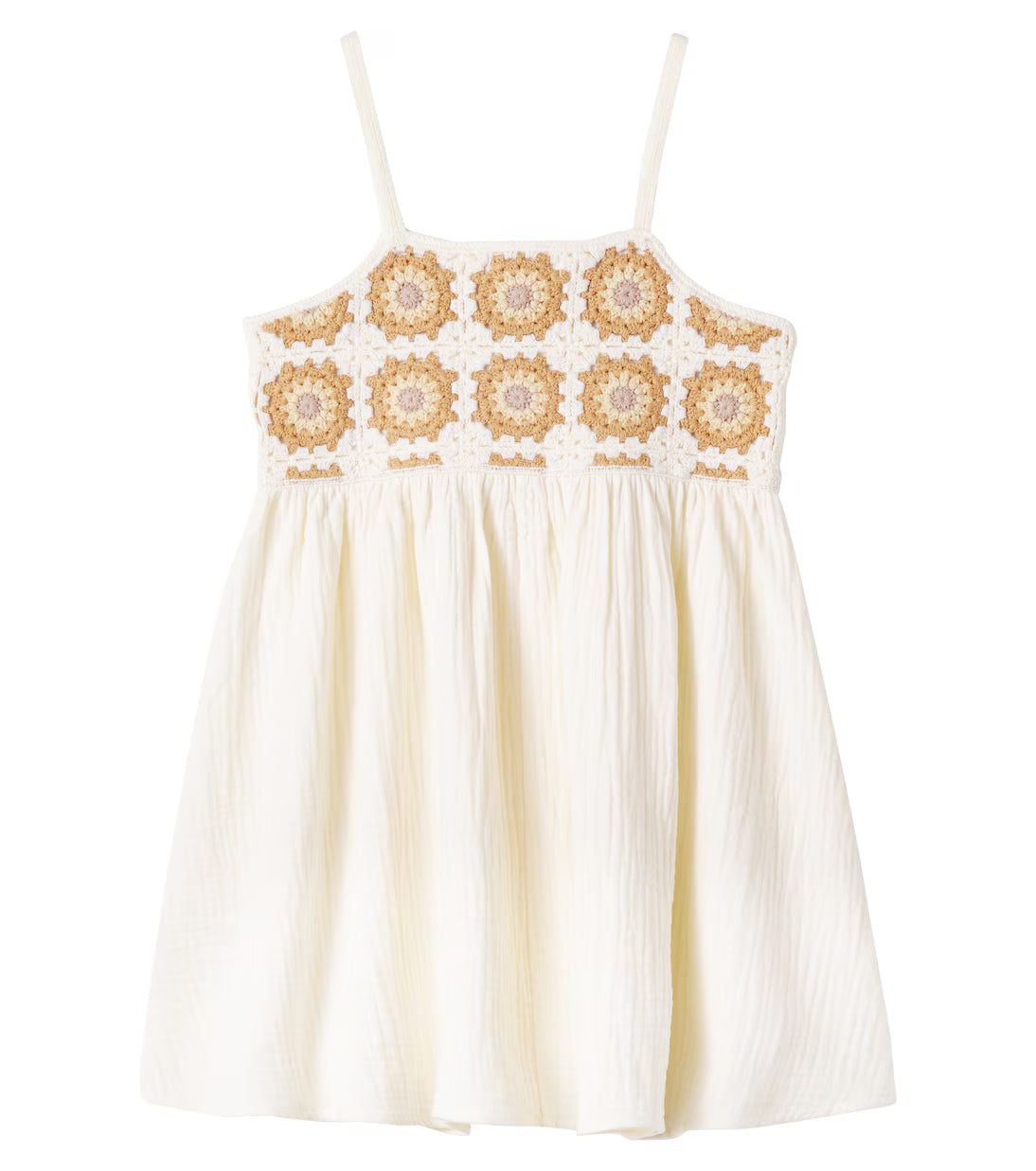 Crochet Cotton Dress - White by Rylee + Cru