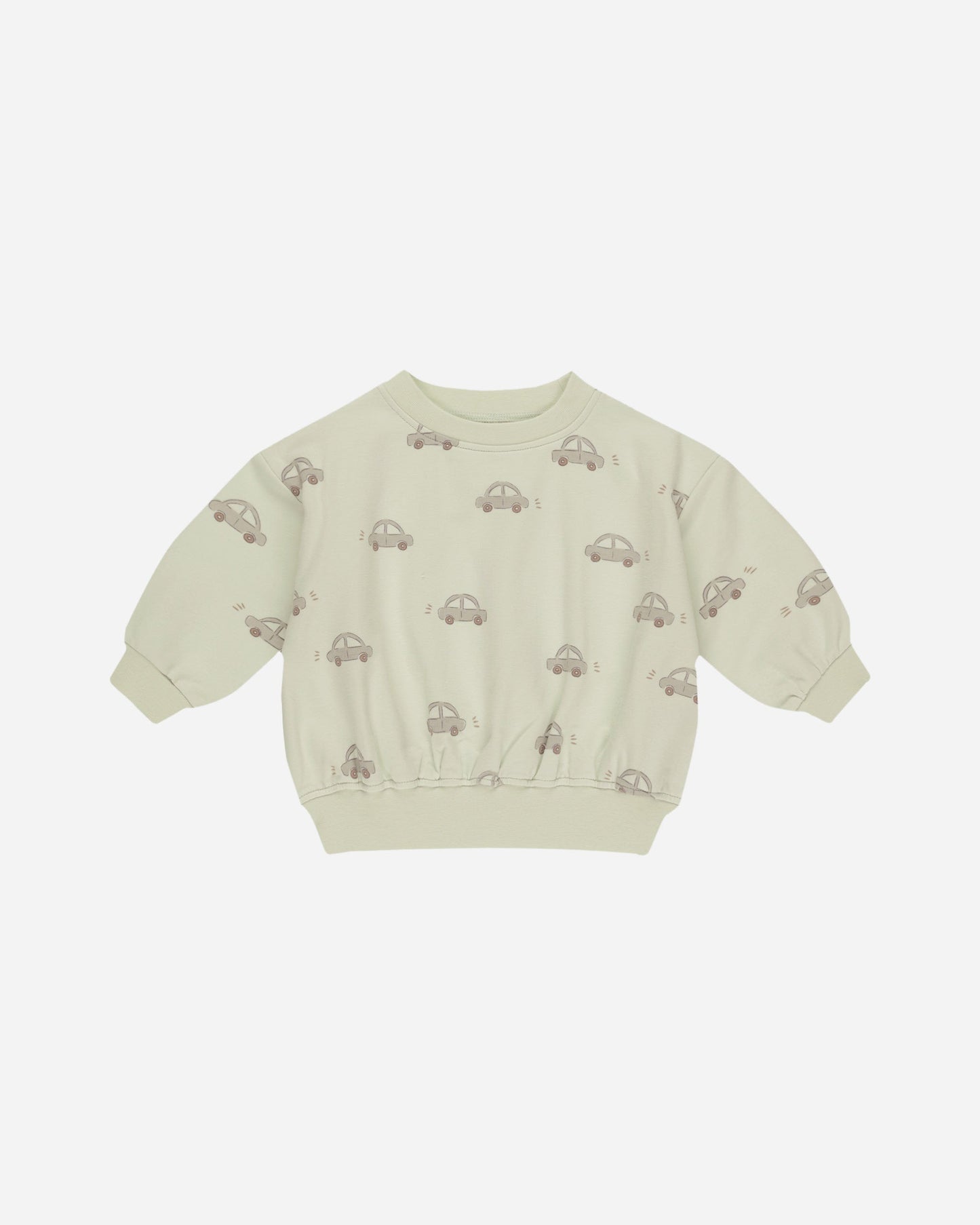 Relaxed Sweatshirt Cars- Quincy Mae