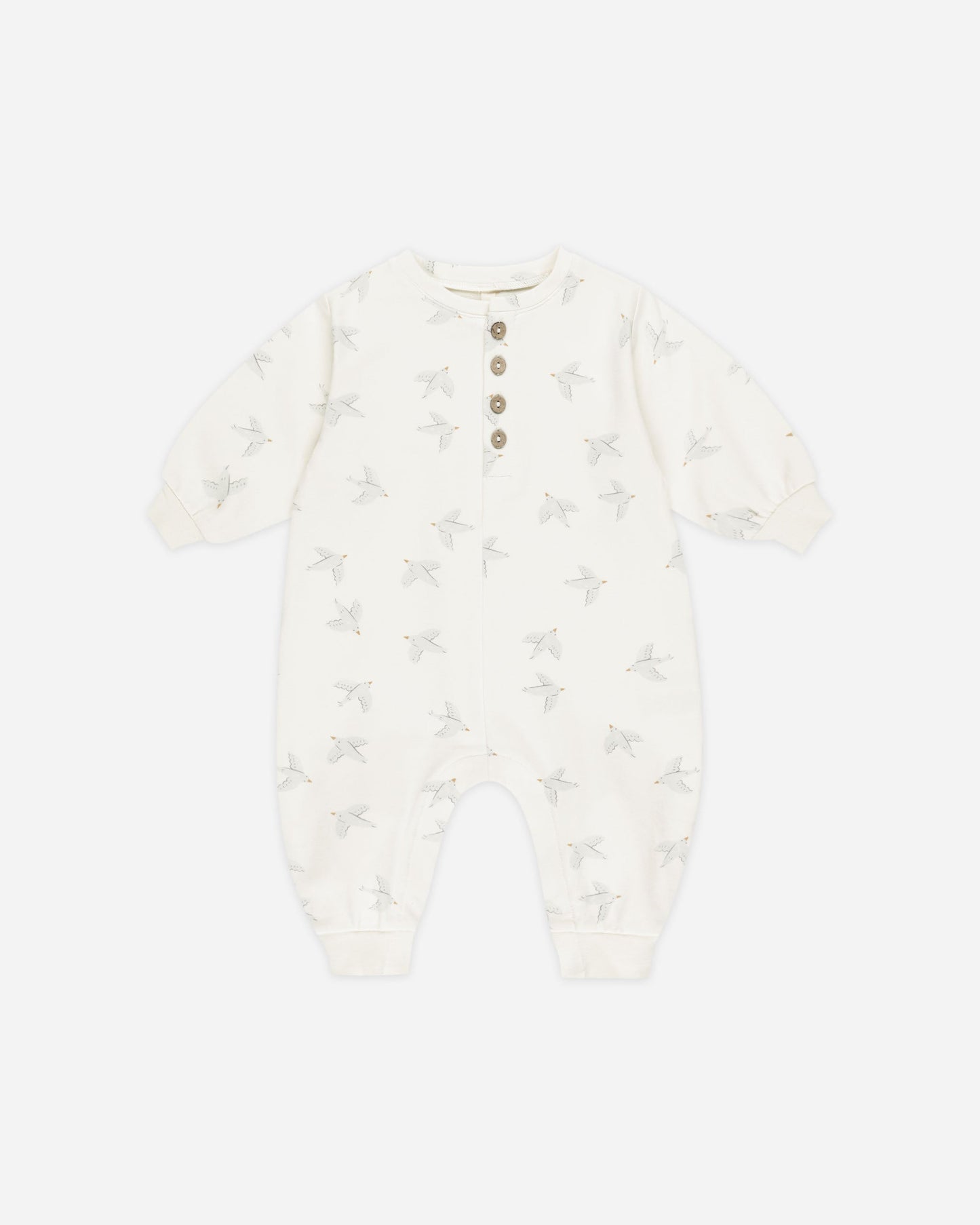 Relaxed Jumpsuit Birds- Quincy Mae