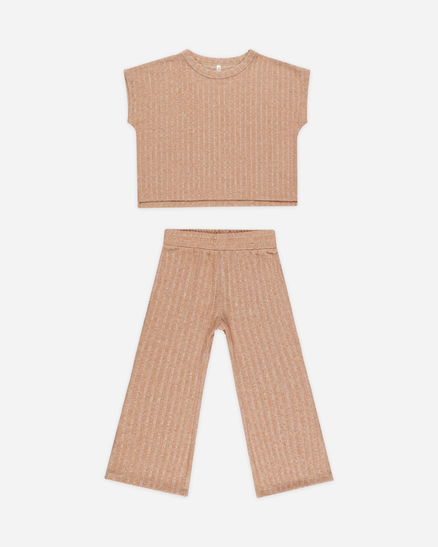 Cozy Rib Set Grapefruit- Rylee + Cru