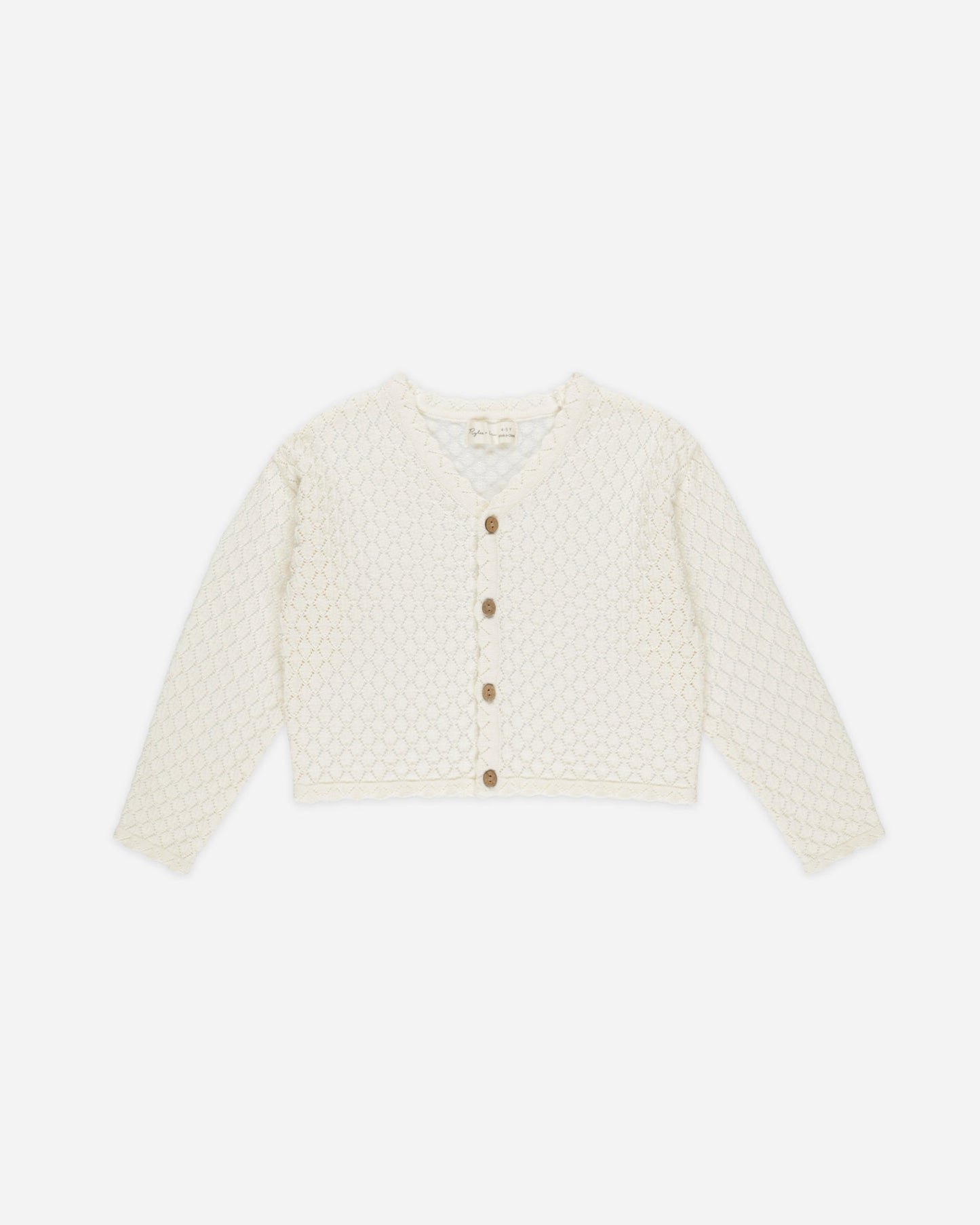 Ella Cardigan Ivory- Rylee + Cru