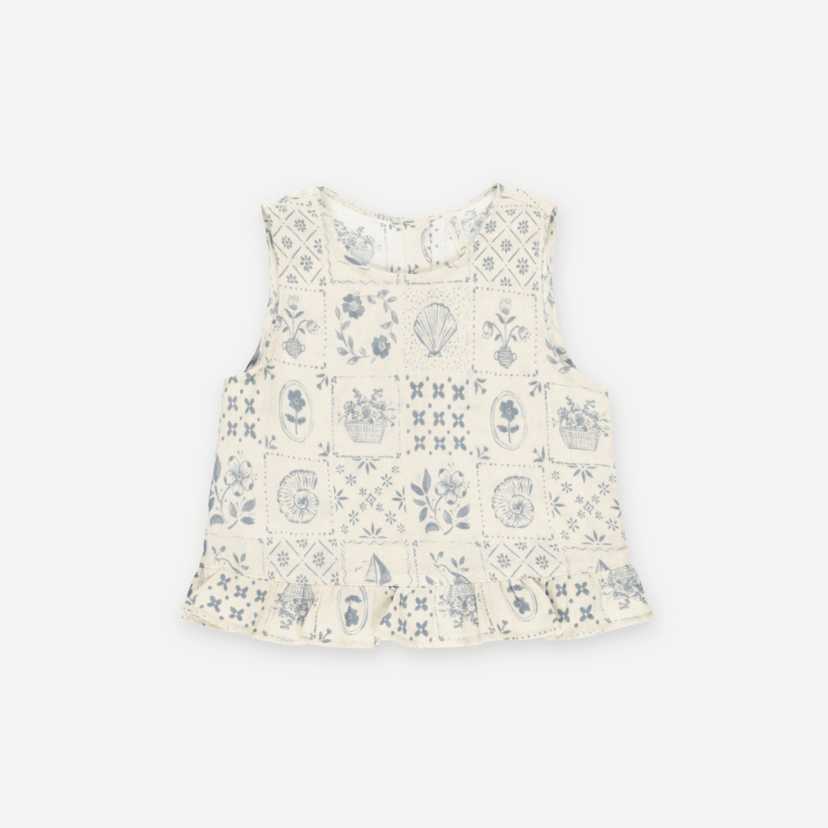 Ocean Side Tile Top by Rylee + Cru