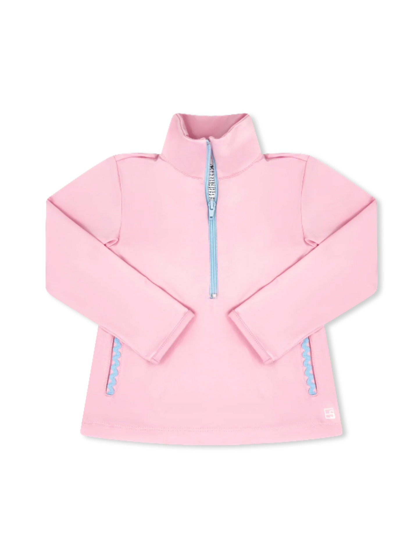 Heather Half Zip - Cotton Candy Pink, Cotton Candy Blue - Lullaby Set