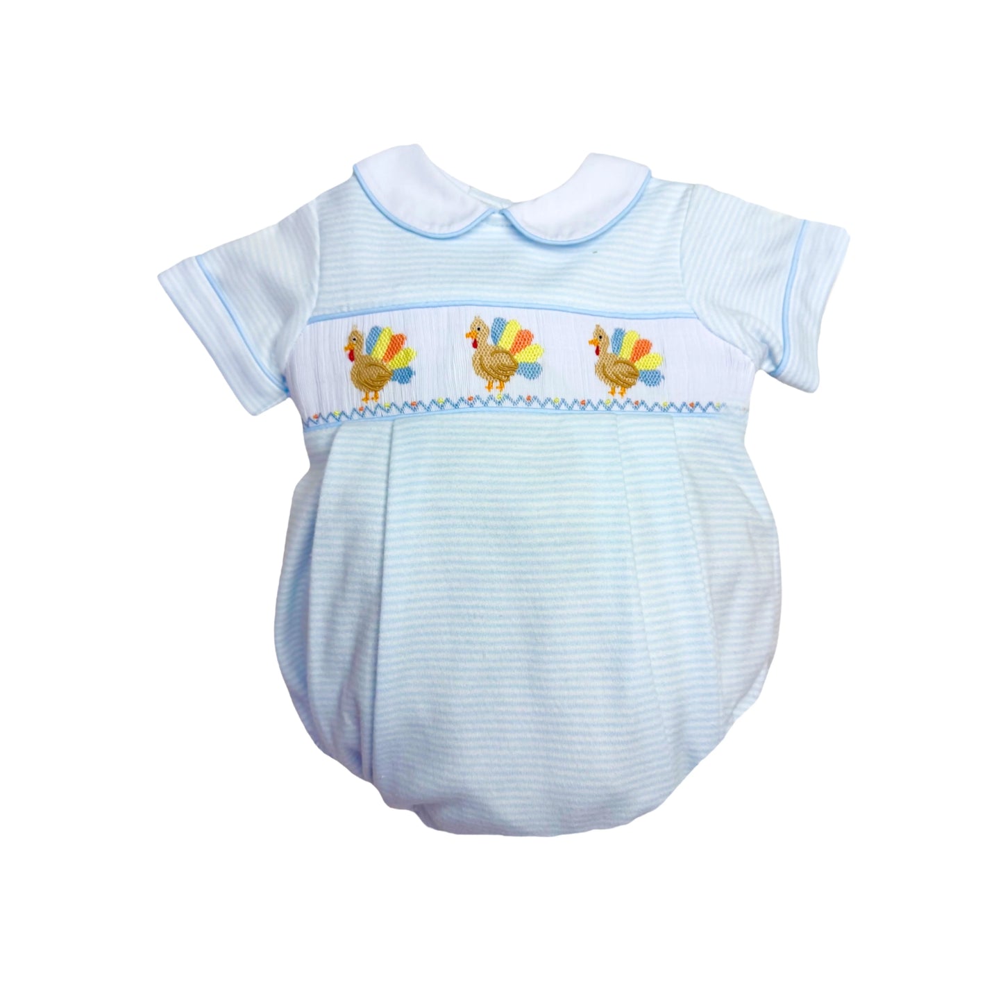 Turkey Brandon Bubble- Lt Blue Bitty Knit