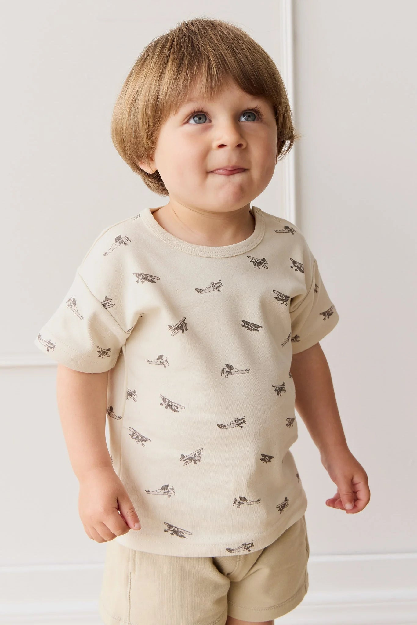 Pima Cotton Hunter Tee - Avion Oat