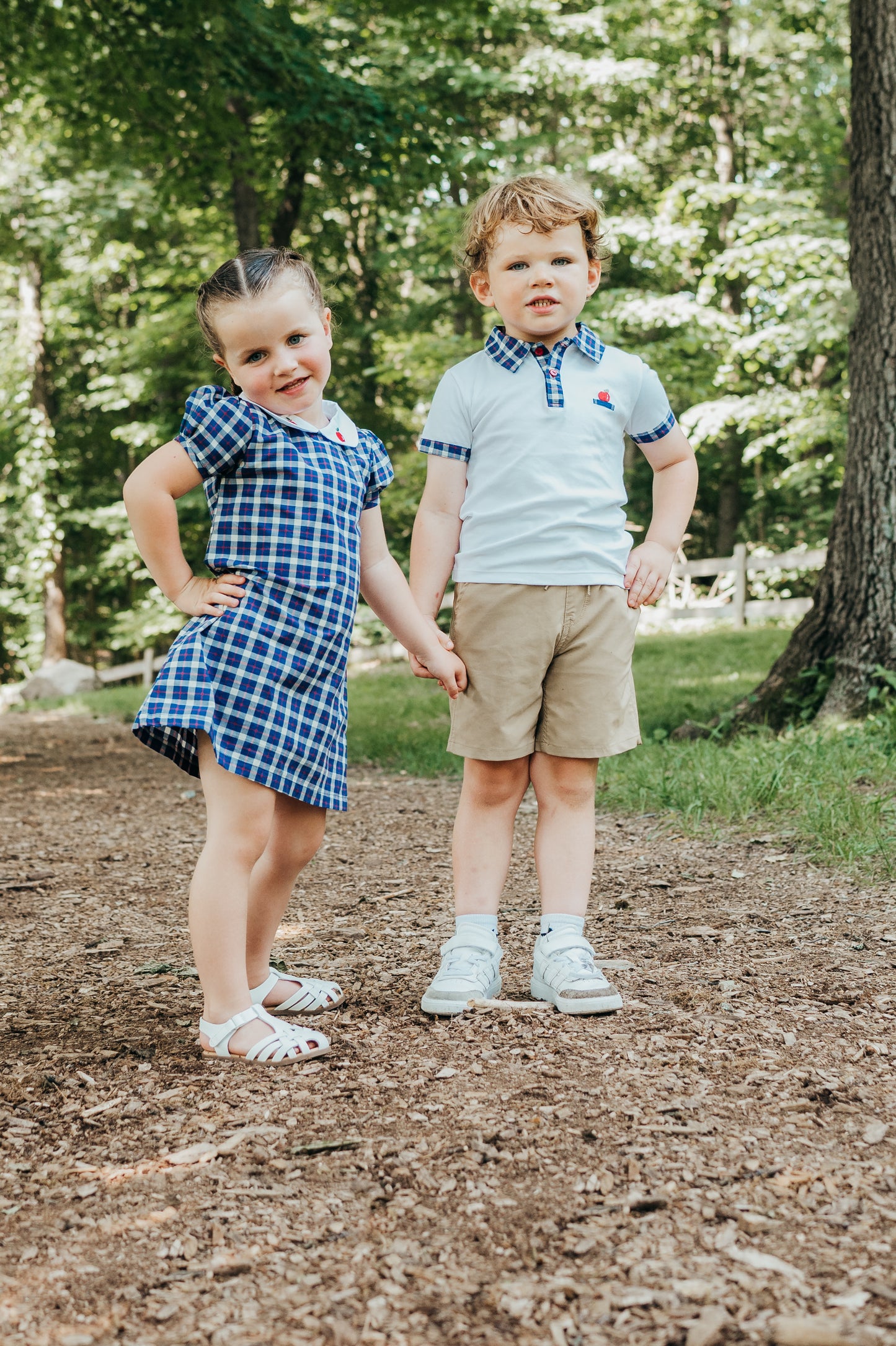 Apple Polo- Maddie & Connor
