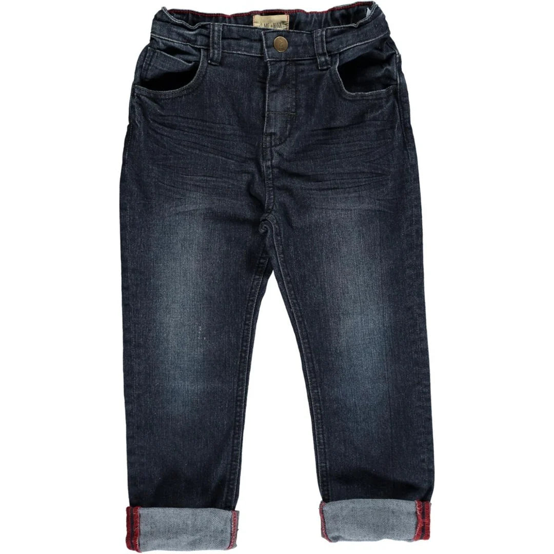 mark blue denim jeans- blue