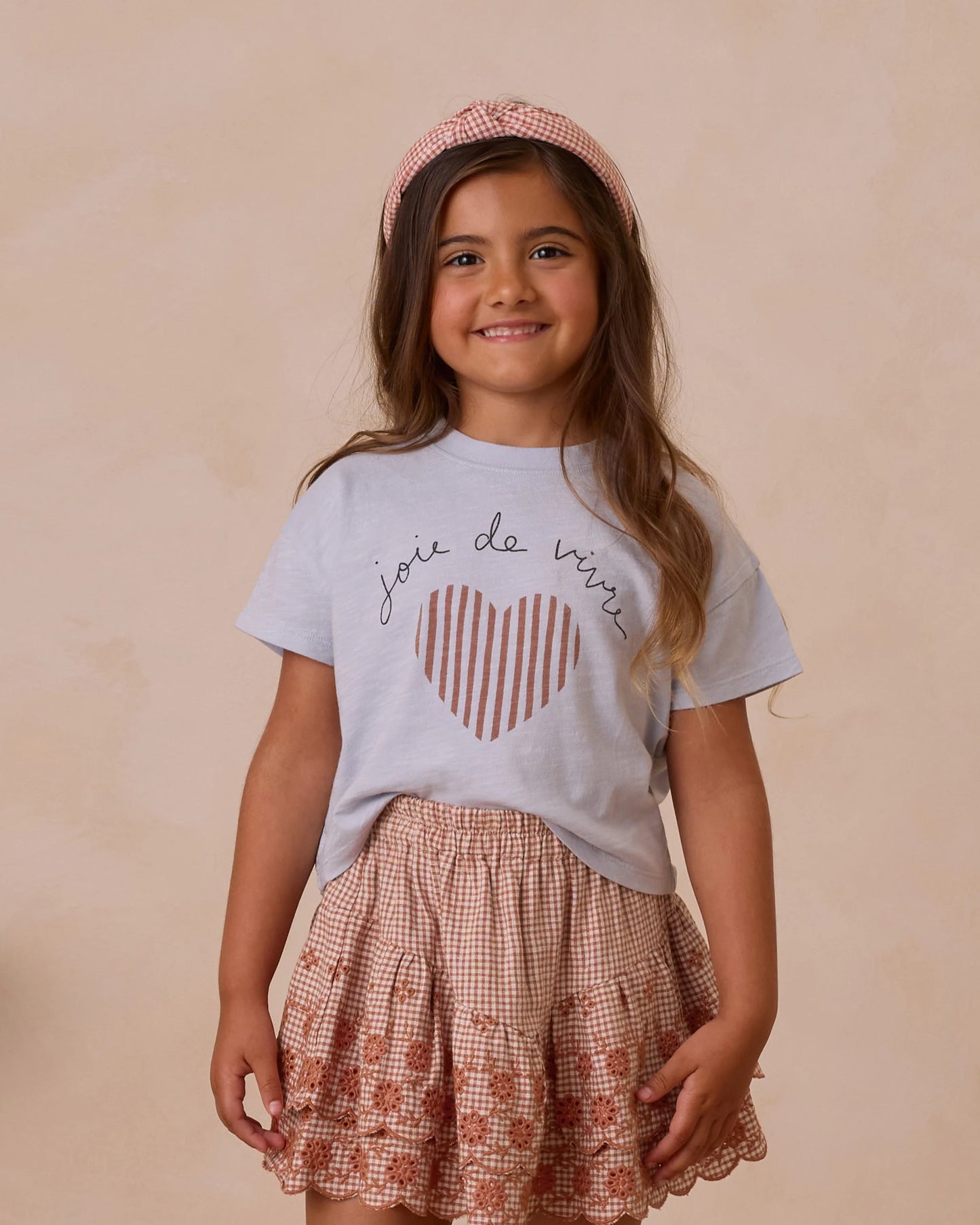 Boxy Knit Tee Joie de Vivre- Rylee + Cru