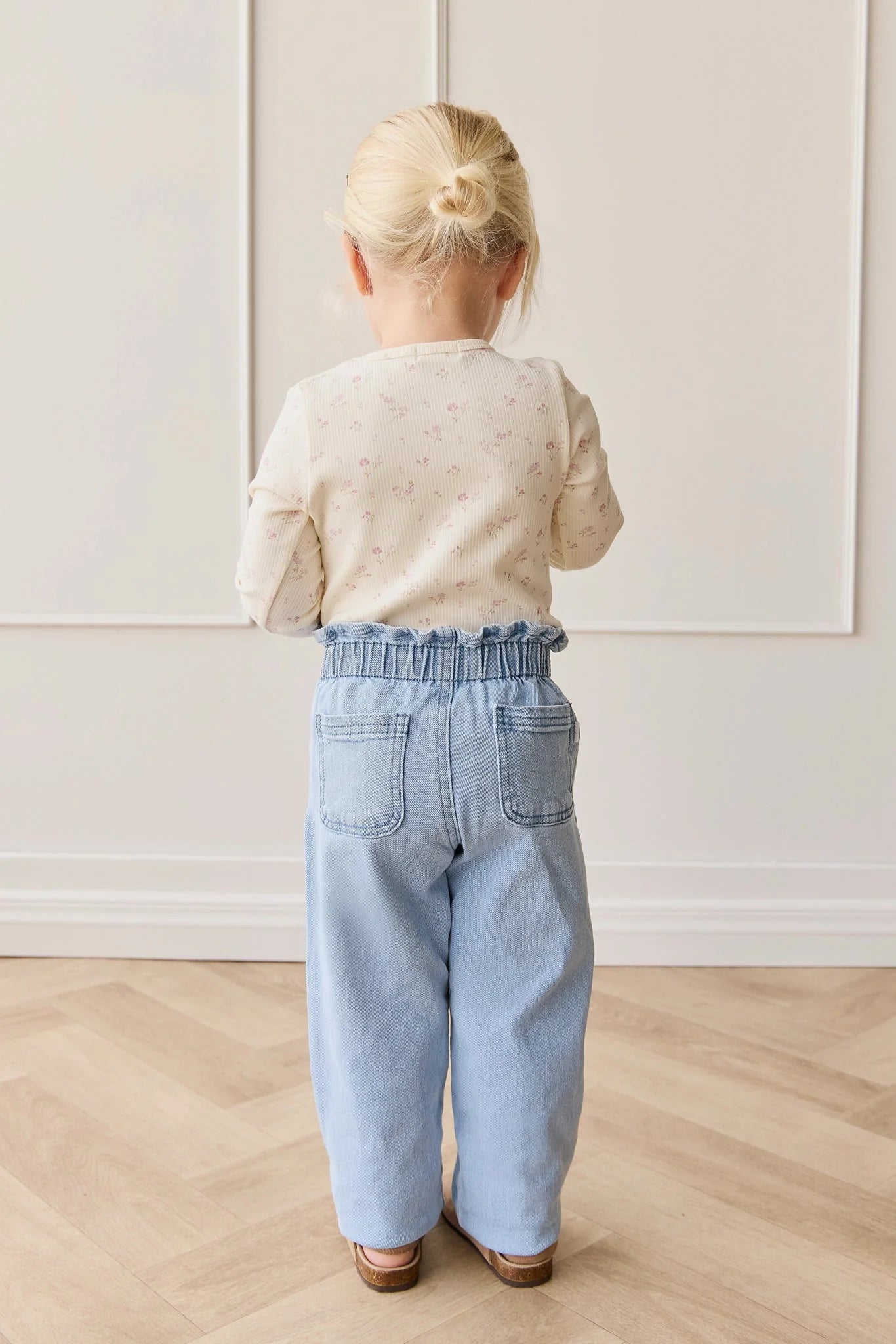 Briella Pant - Washed Denim- Jamie Kay