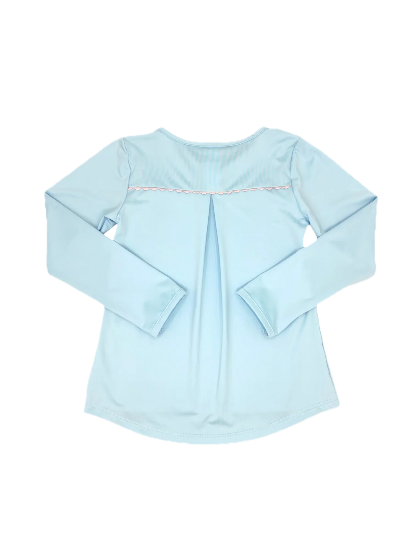 Taylor T Long Sleeve - Cotton Candy Blue, Cotton Candy Pink- Lullaby Set