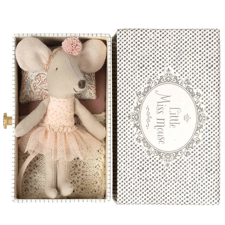 Dance Mice in Daybed Little Sister- Maileg