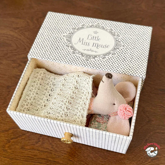 Dance Mice in Daybed Little Sister- Maileg