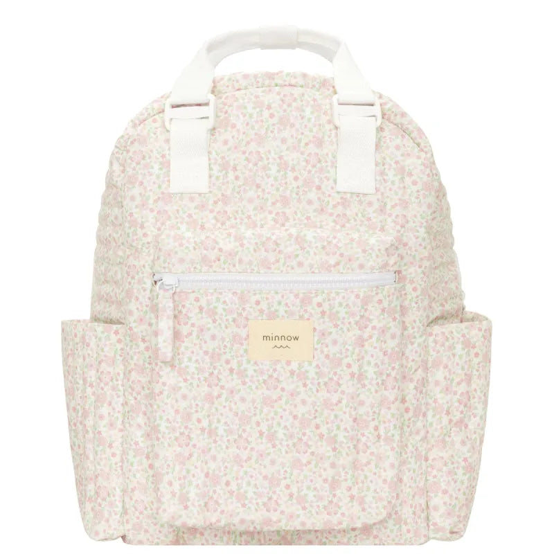 antique floral everyday coated backpack