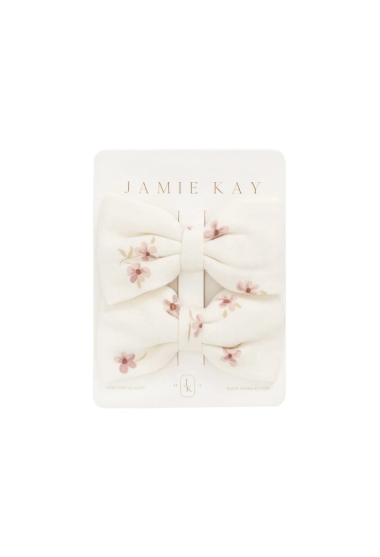 Simple Flowers Bow Set - Jamie Kay