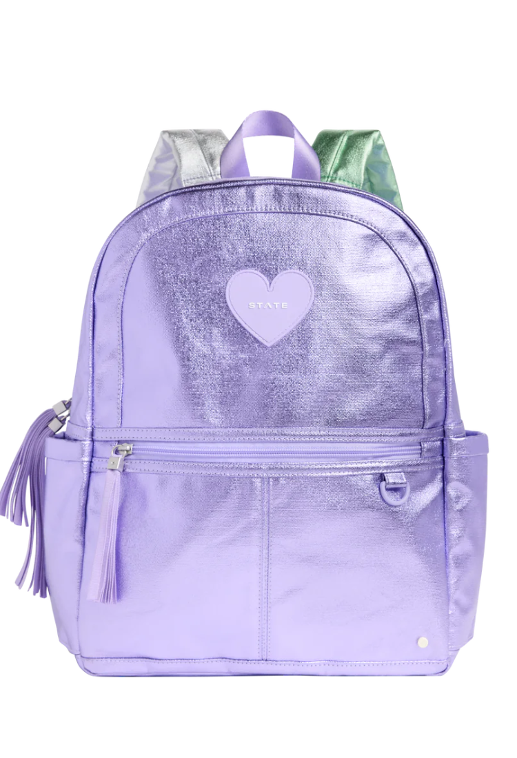 Kane Lilac Metallic Backpack