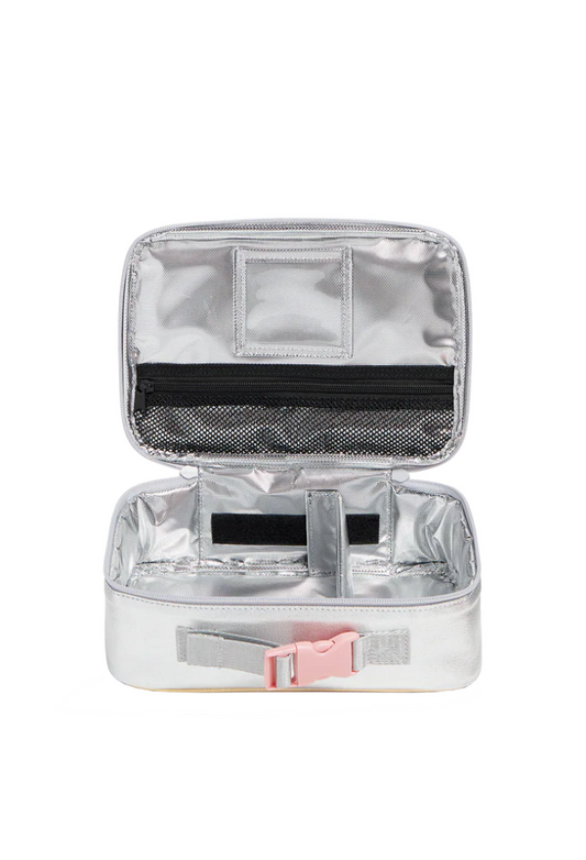 Rodgers Pink Metallic Lunchbox