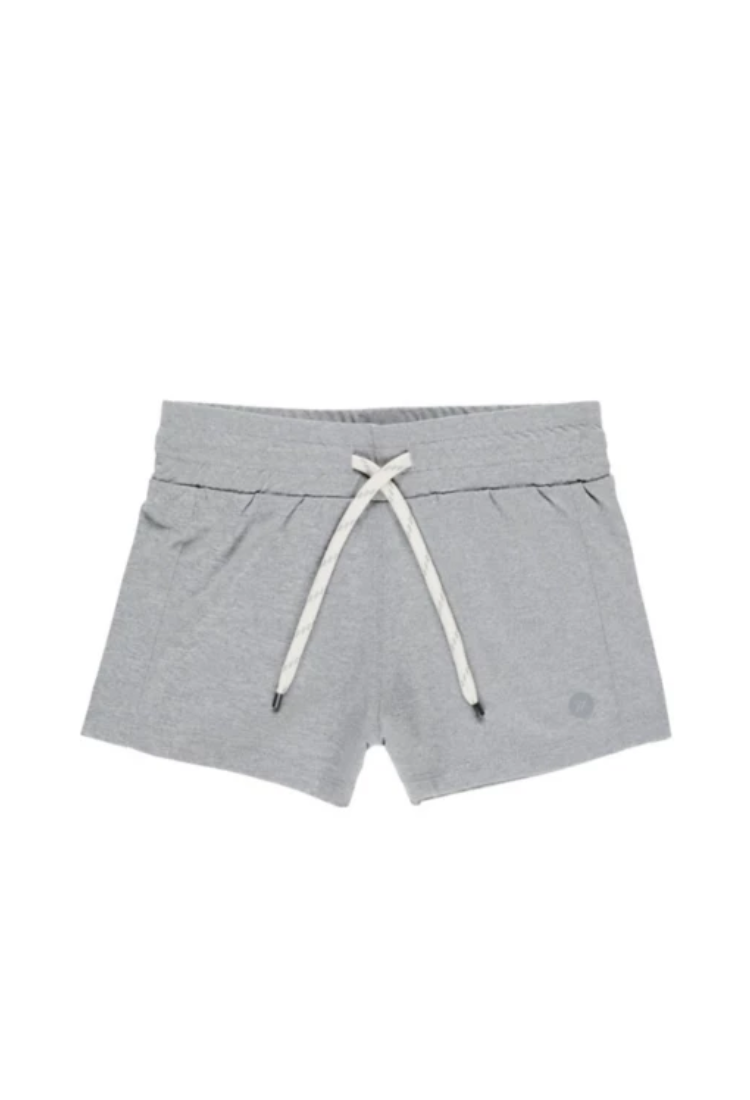 Gray Laguna Tech Shorts - Rylee + Cru