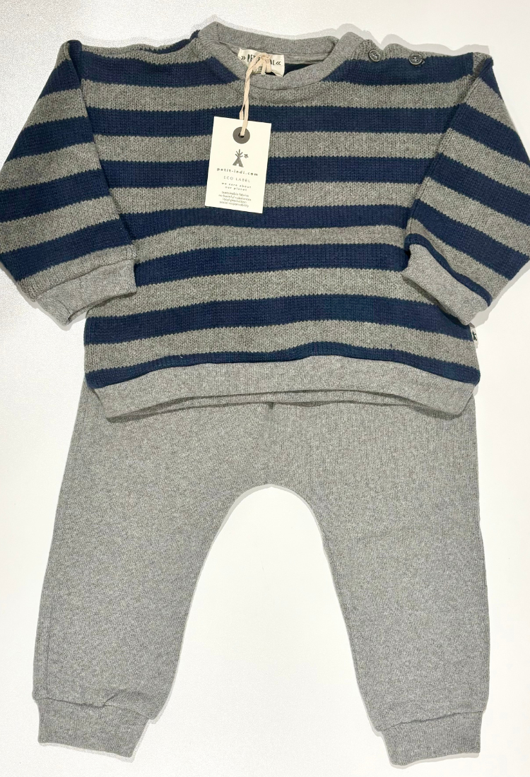 Navy Stripes Set - Petit Indi