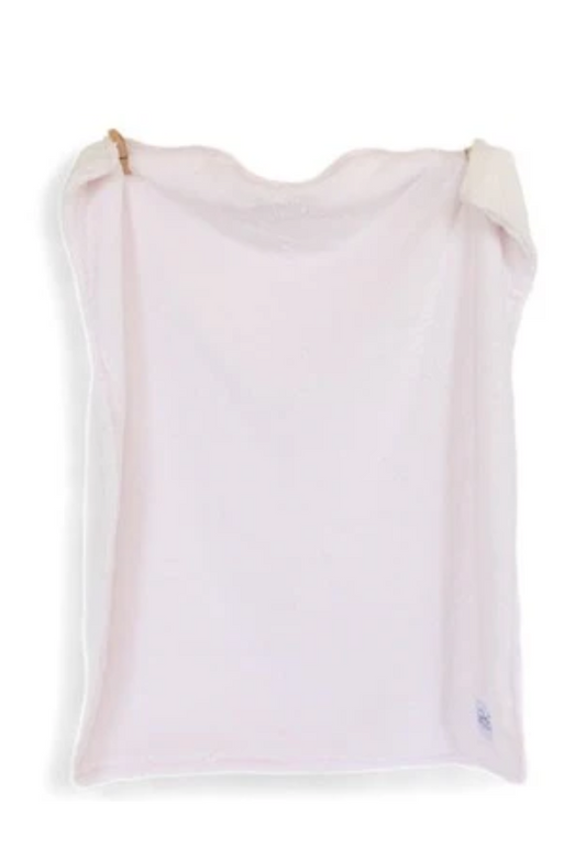 Pink/Ivory Duo Blanket - Ellie and Sam