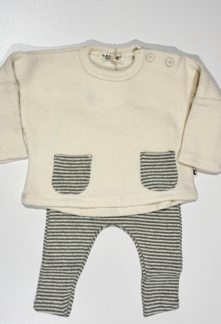 Striped Pockets Set - Petit Indi