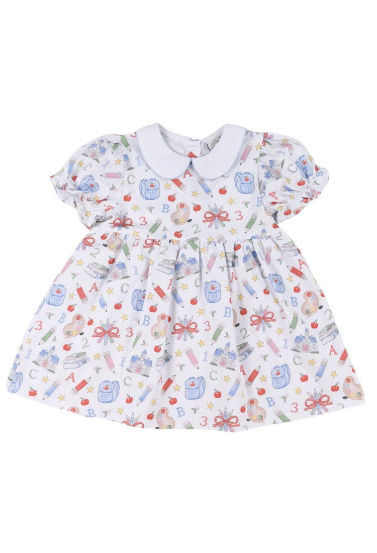 School Supplies Dress - Cypress Row