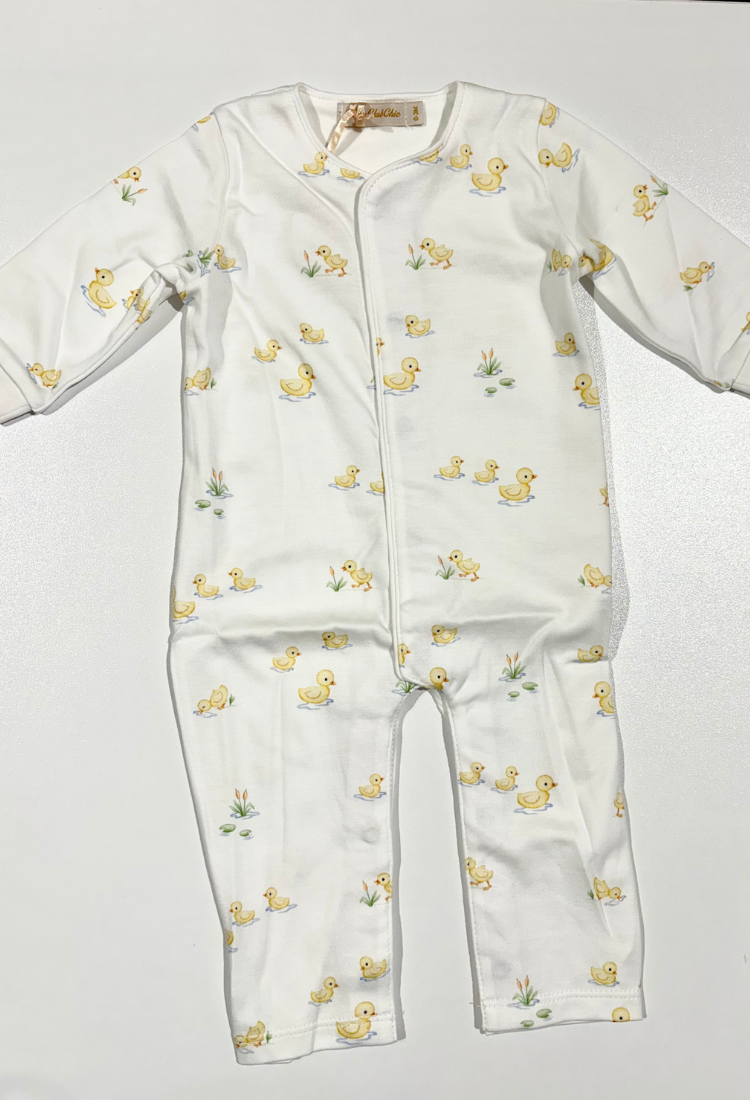 Three Little Ducks Coverall - Baby Club Chic