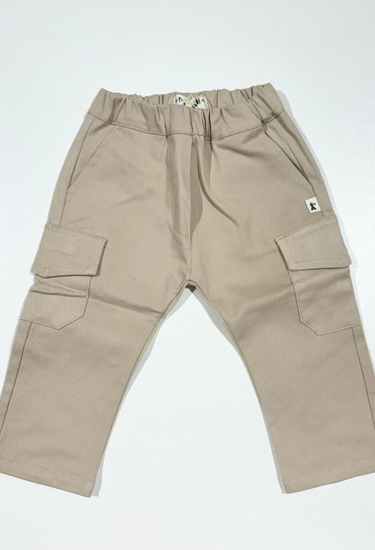 Khaki Trousers - Petit Indi