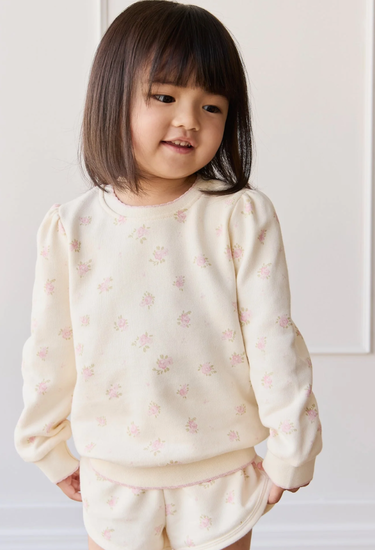 Monroe Sweatshirt | Simone Egret - Jamie Kay