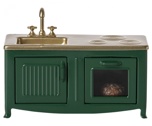 Kitchen, Dark Green- Maileg