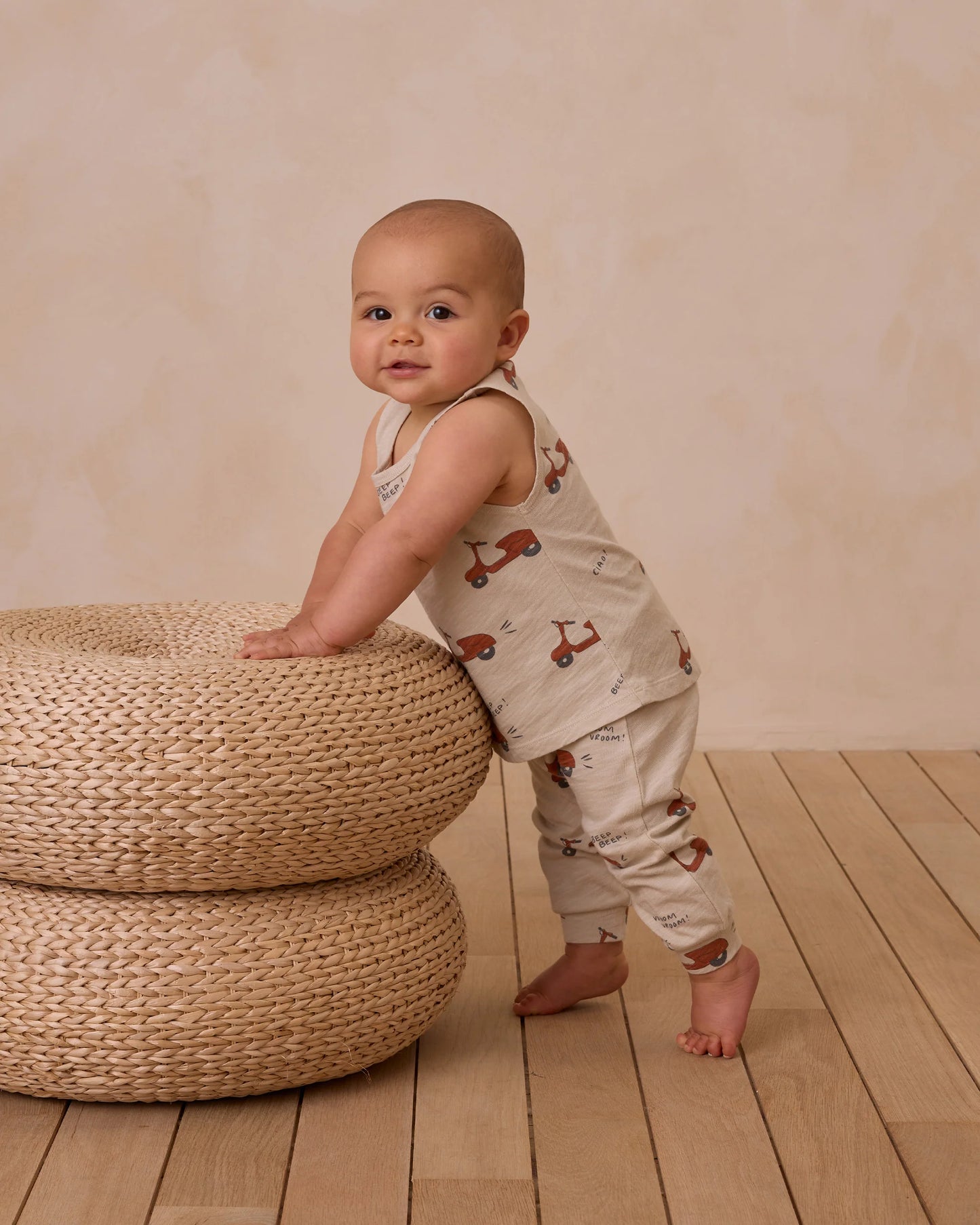 Tank + Slouch Pant Set- Moped- Rylee + Cru
