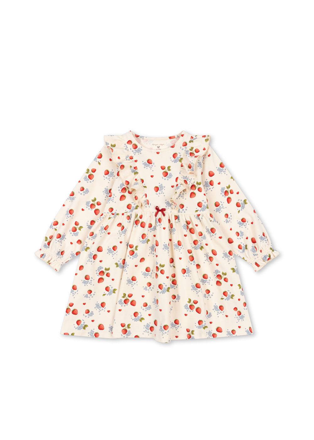 Basic Frill Dress Gots - Konges Sloejd