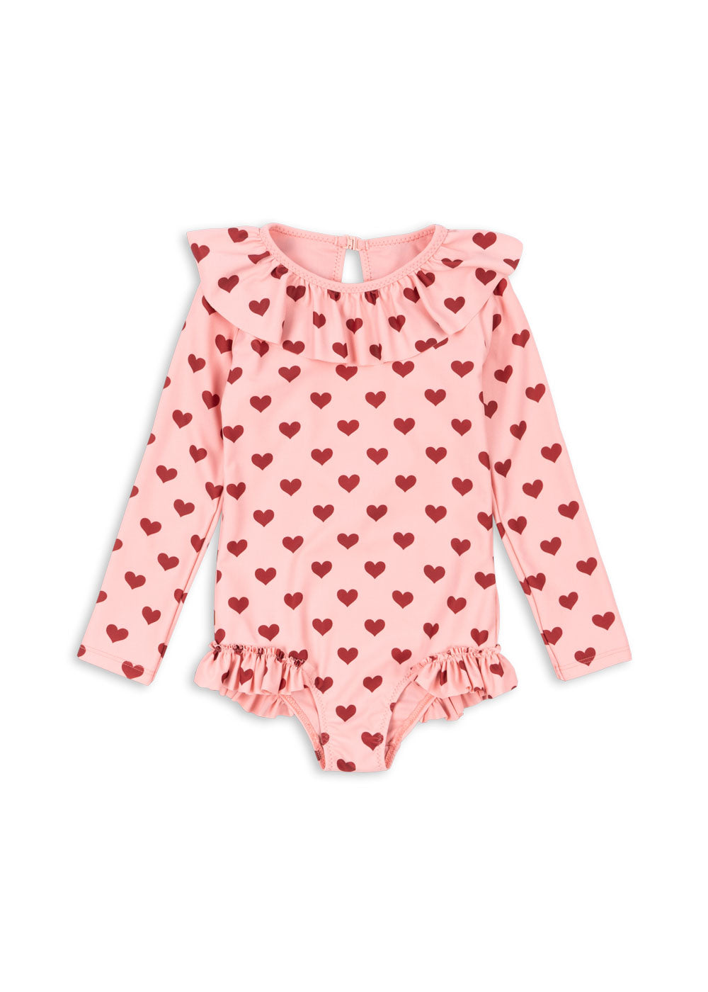 Heart Manuca LS Swimsuit GRS - Konges Sloejd
