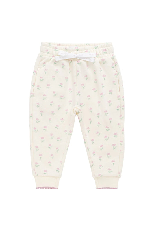 Organic Cotton Monroe Track Pant - Lila Pink- Jamie Kay