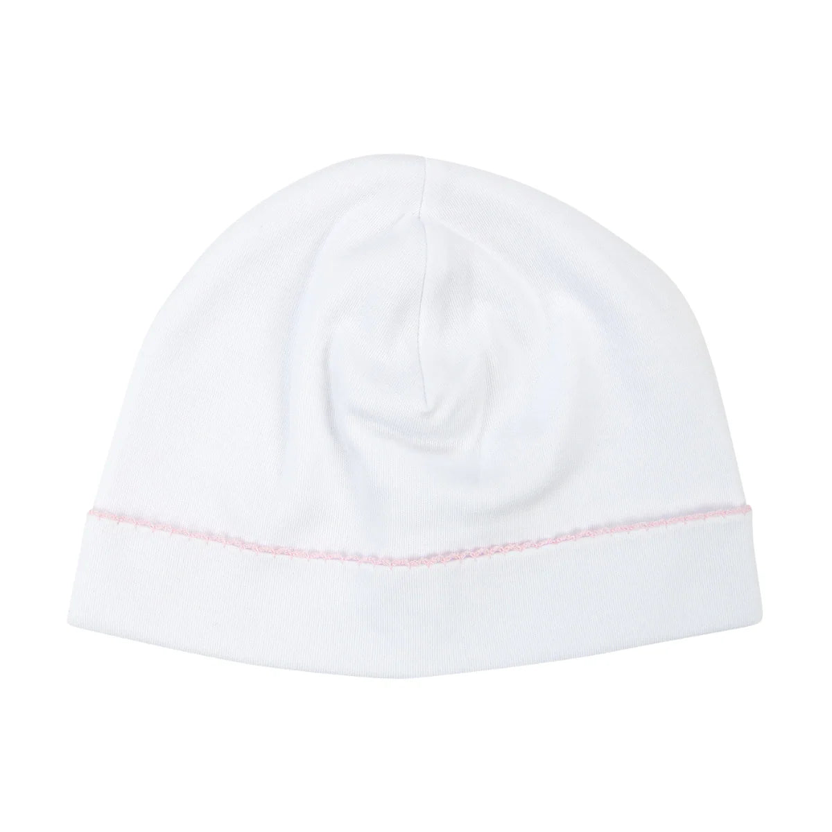Interlock Saylor Beanie White with Pink-Paty