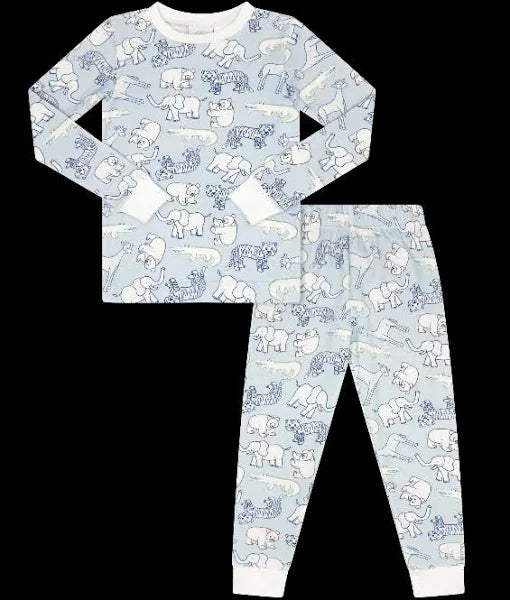 Blue Zoo PJ set - Lullaby set