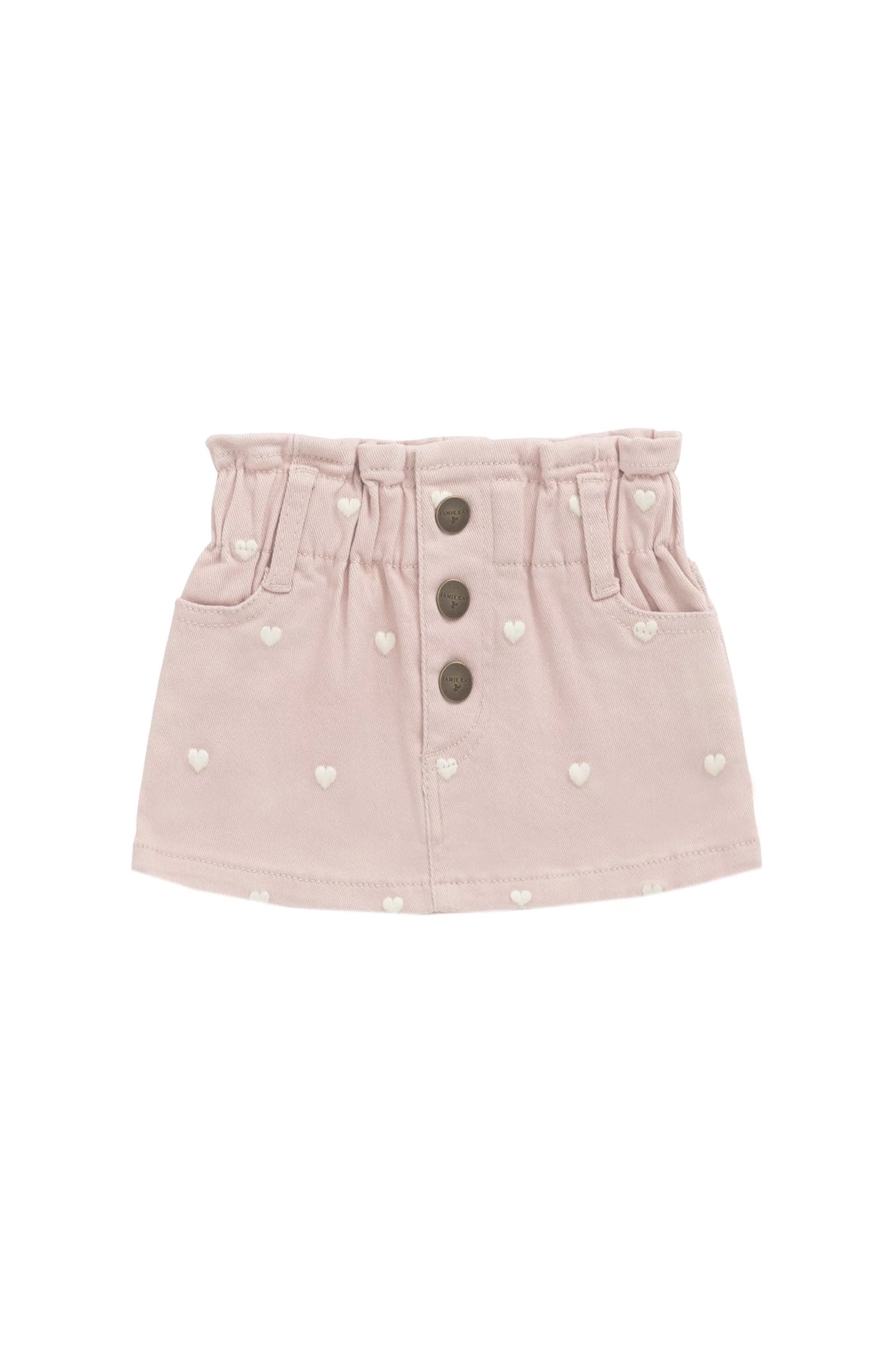 Briella Skirt - Petite Heart Peach- Jamie Kay