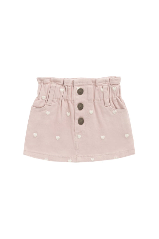 Briella Skirt - Petite Heart Peach- Jamie Kay