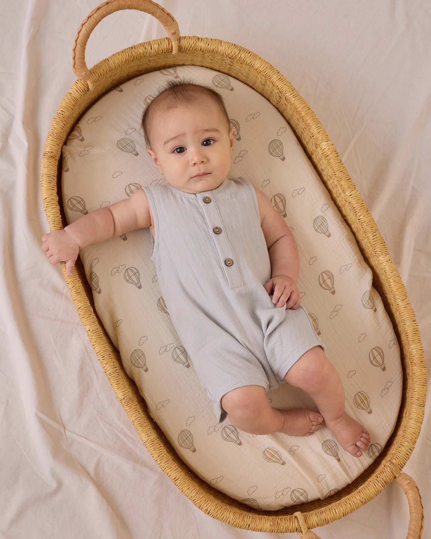 Jack Romper Sky- Quincy Mae