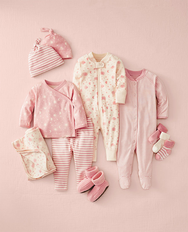 Large Baby Bundle Blush Pink
