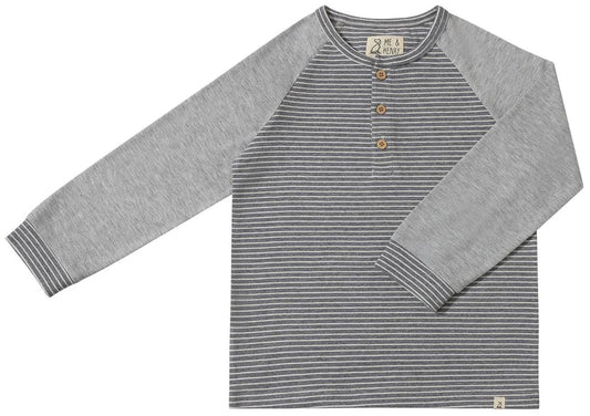 lugoff henley- grey stripe/grey arms