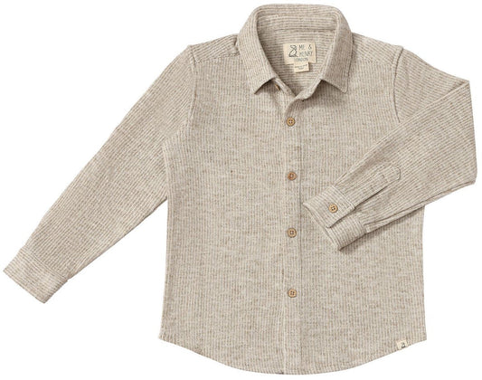 Columbia jersey shirt- Heathered biscuit